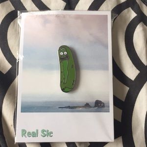 Rick and morty pin